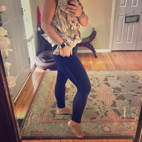 Lululemon High Times Deep Breath Nocturnal Teal Size 4 - Picture 4 of 11